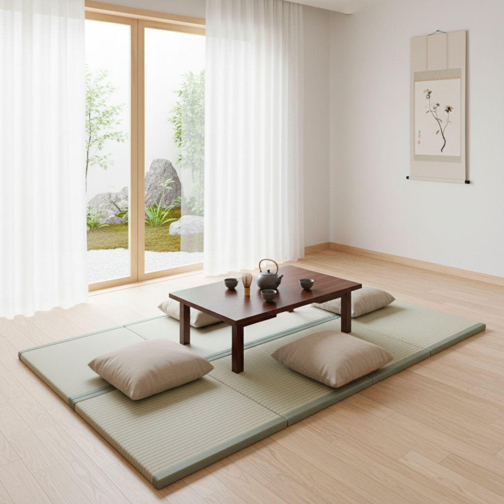 Tatami Pliable en Paille