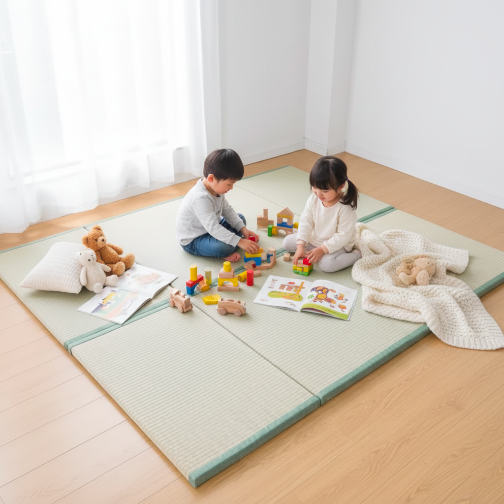 Tatami Pliable en Paille